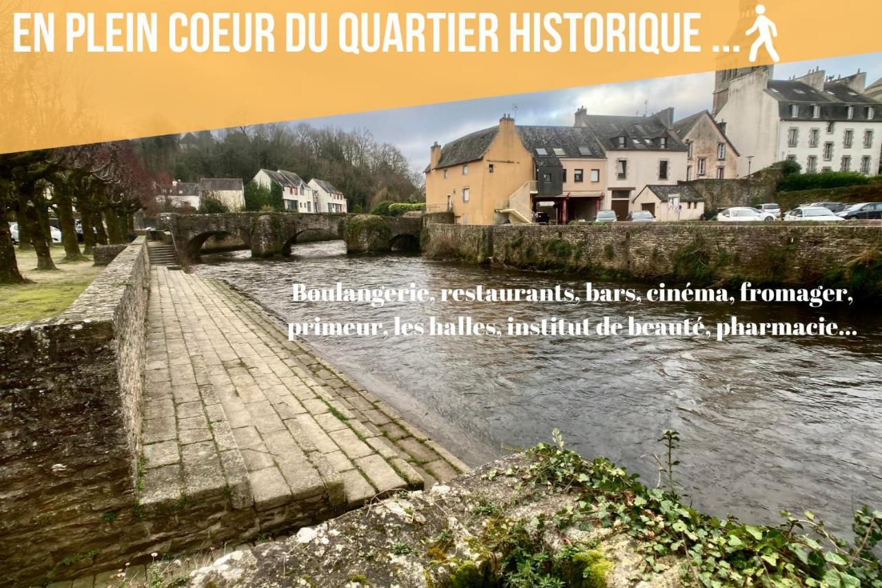 La Maison D'Alphonse, Charmante, Centre Historique 4-6Pers Quimperlé Eksteriør billede